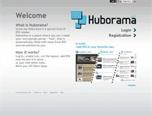 Tablet Screenshot of huborama.com